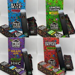 Tre House HHC Live Resin Dispoable Vape Pens